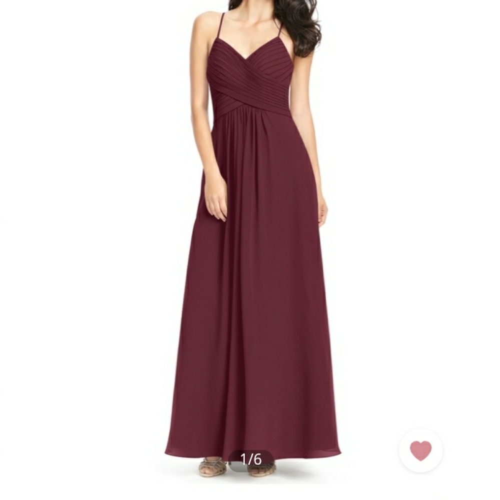 Azazie Haleigh Dress - Cabernet